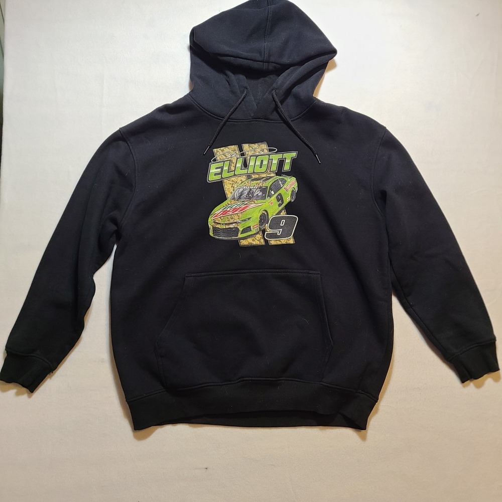 Chase Elliott #9 Hoodie Mens 3XL Black NASCAR Hendrick Motorsports K2